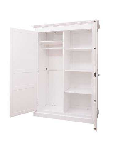 Armadio legno doppia anta provenzale colorato MS095