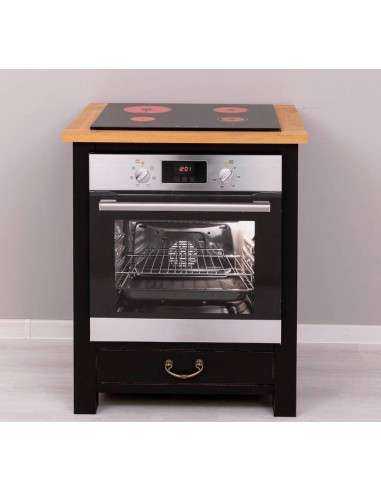 Cucina modulo forno e fuochi legno MS371