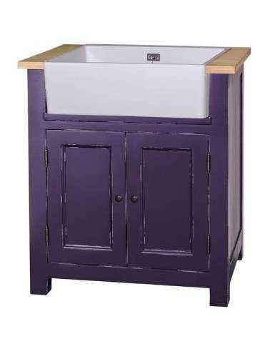 Cucina modulo lavello in legno MS499