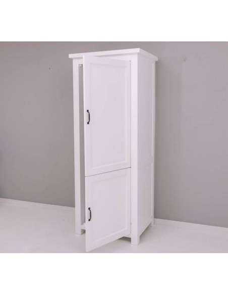 Cucina country modulo colonna frigo a doppia anta colorato MS701