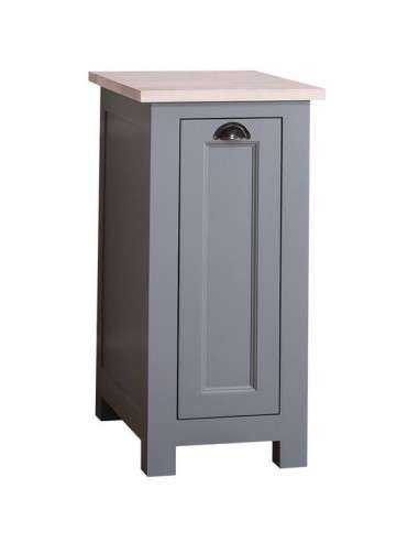 Modulo cestello estraibile 45cm per cucina country in legno massello rustica o colorata MS685