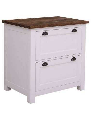 Modulo doppio cassetto esterno con 2 cassettini interni per cucina country in legno MS703