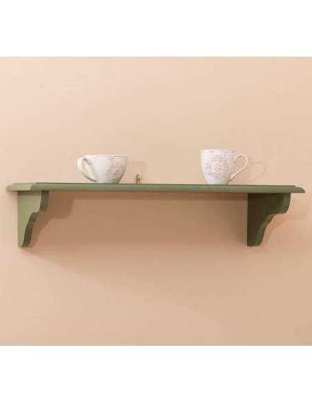 mensola in legno legno colorata provenzale MS288