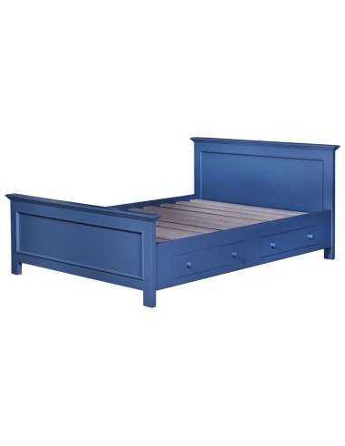 letto singolo in legno colorato stile provenzale MS1142D-140200