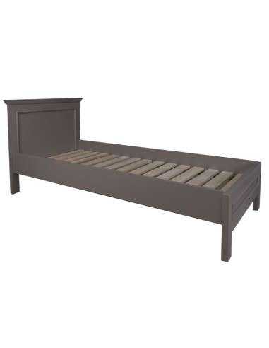 letto singolo in legno massello colorato stile provenzale MS541-90200