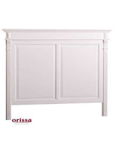 Testiera per letto francese in legno massello stile country MS692