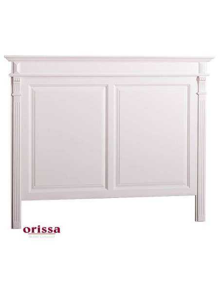 Testiera per letto francese in legno massello stile country MS692