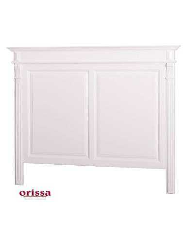 Testiera per letto francese in legno massello stile country MS692