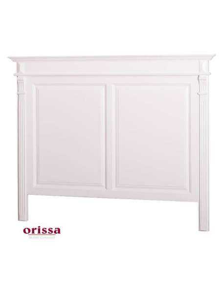 Testiera per letto francese in legno massello stile country MS692