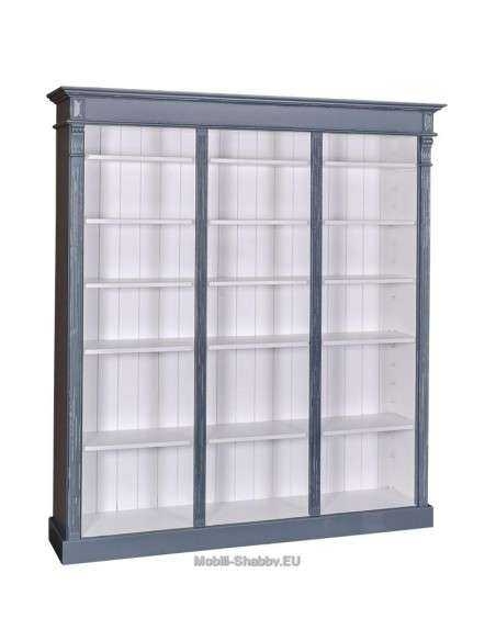 Libreria aperta provenzale colorata MS376
