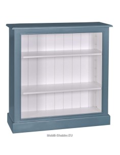 Libreria aperta provenzale colorata a ripiani MS188