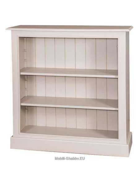 Libreria aperta provenzale colorata a ripiani MS188