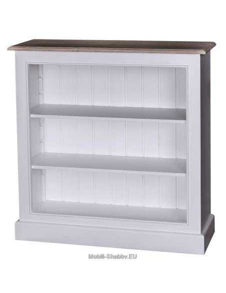 Libreria aperta provenzale colorata a ripiani MS188