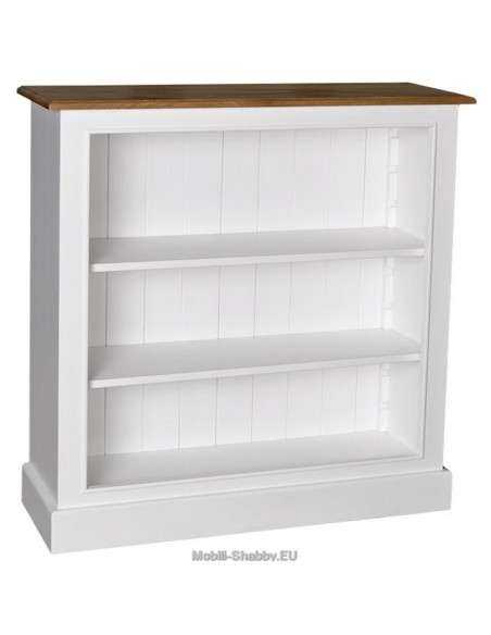 Libreria aperta provenzale colorata a ripiani MS188