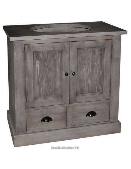 mobile bagno sottolavabo provenzale colorato MS180