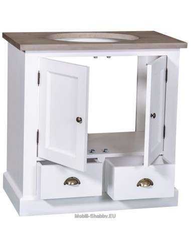mobile bagno sottolavabo provenzale colorato MS180