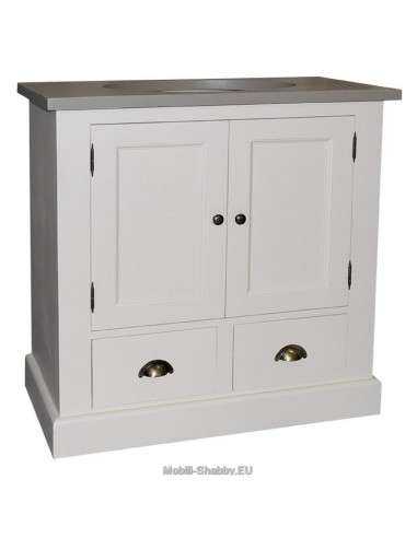 mobile bagno sottolavabo provenzale colorato MS180