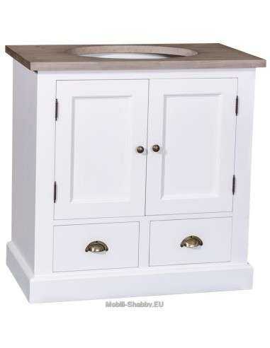 mobile bagno sottolavabo provenzale colorato MS180