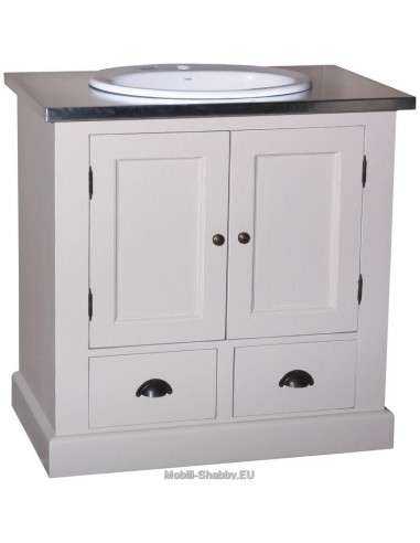 mobile bagno sottolavabo provenzale colorato MS180
