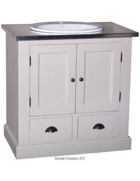 mobile bagno sottolavabo provenzale colorato MS180