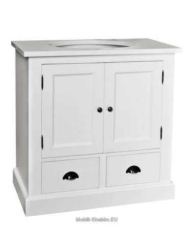 mobile bagno sottolavabo provenzale colorato MS180