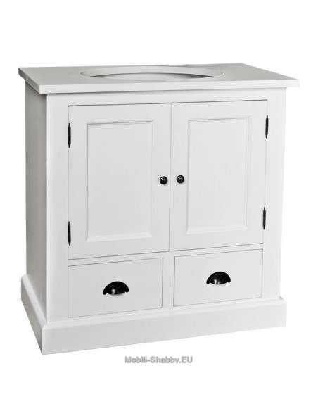 mobile bagno sottolavabo provenzale colorato MS180