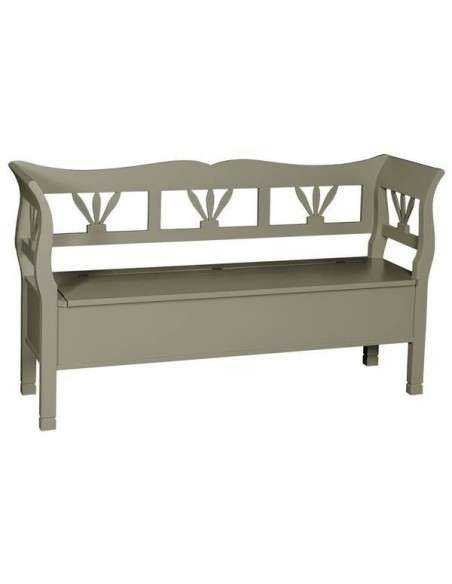 panca in legno stile shaby chic MS153