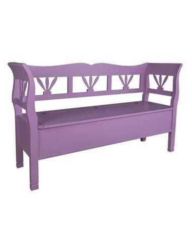 panca in legno stile shaby chic MS153