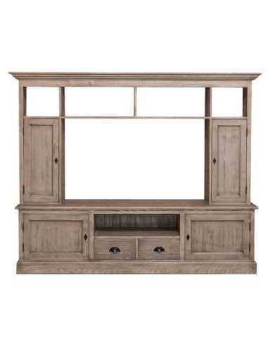 Mobile porta TV con alzata legno provenzale MS107