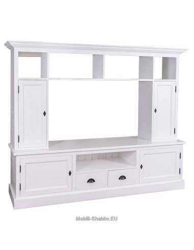 Mobile porta TV con alzata legno provenzale MS107