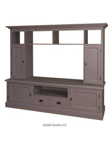 Mobile porta TV con alzata legno provenzale MS107