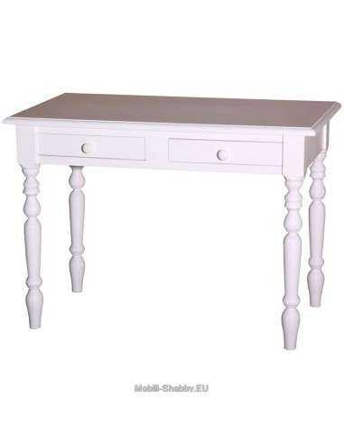 Scrivania shabby chic con cassetti MS200
