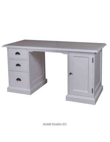 Scrivania legno massello colorato MS556