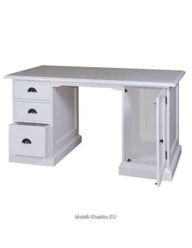 Scrivania legno massello colorato MS556