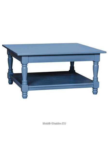 Tavolo basso shabby chic legno massello MS128