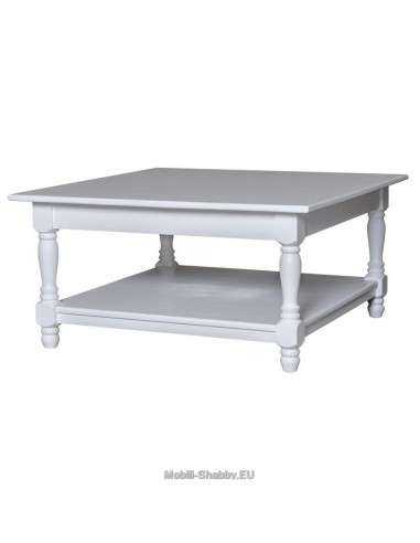 Tavolo basso shabby chic legno massello MS128