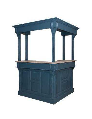 mobile bar angolare colorato stile shabby chic, provenzale e country MS484+GAL