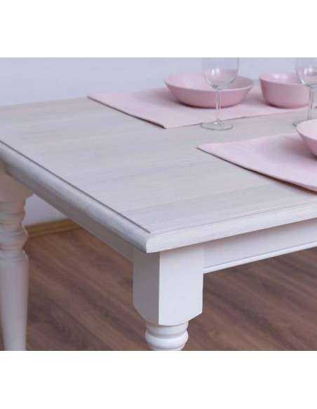 Tavolo da pranzo stile shaby chic 210cm legno MS623-210