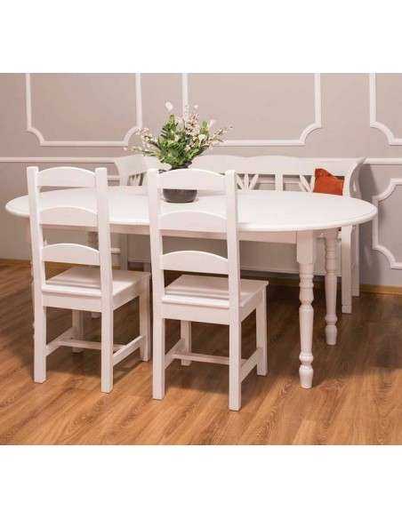 Tavolo rotondo estensibile e allungabile 116-198cm MS368