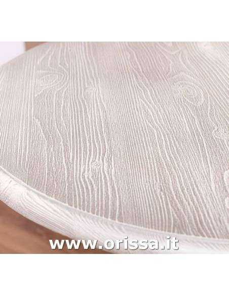 tavolo bistrot, tavolino bar gamba centrale stile nordico e country piano rotondo - MS673