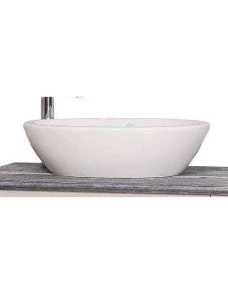 Lavabo in ceramica da appoggio