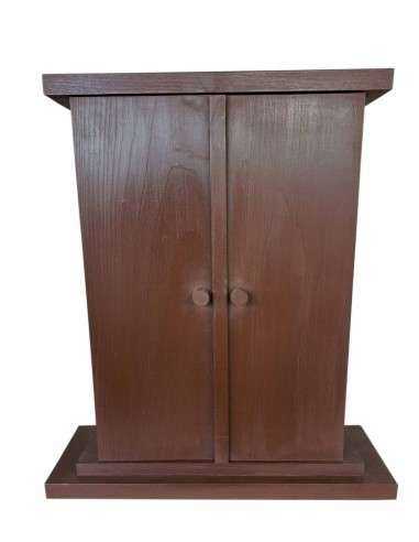 Butsudan in legno massello per pergamena Gohonzon - Buddhismo Nichiren OR246