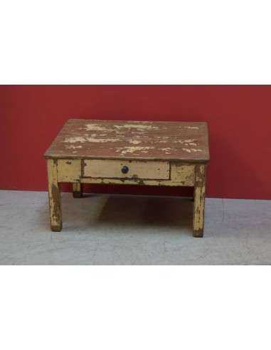 Scrivano indiano in legno di teak con cassettino TL138