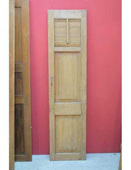 Anta singola in legno massello di teak 58cm con persiana CX154