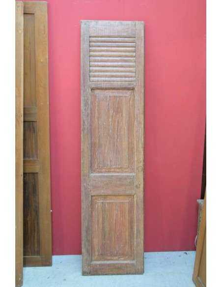 Anta singola in legno massello di teak 58cm con persiana CX154