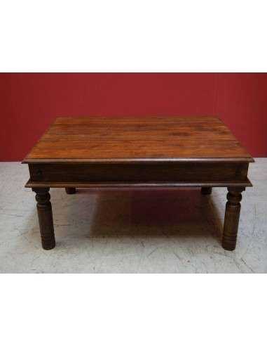 Tavolo takat in legno massello di indiano forma rettangolare TM162