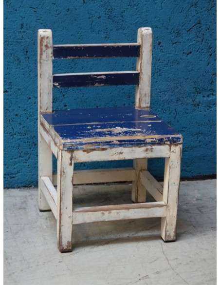 Seggioline bambino legno colorato TM146