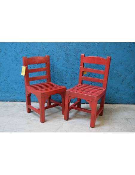 Seggioline bambino legno colorato TM146