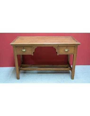 Scrivania in Legno Massello Indiano - epoca coloniale - 120x60cm TR046