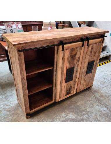 Credenza Jupiter 5 cassetti| Legno Massello Mango | Artigianale AGB0309